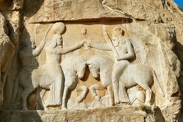 Relief of Ardashir I in Naqsh‑e Rustam