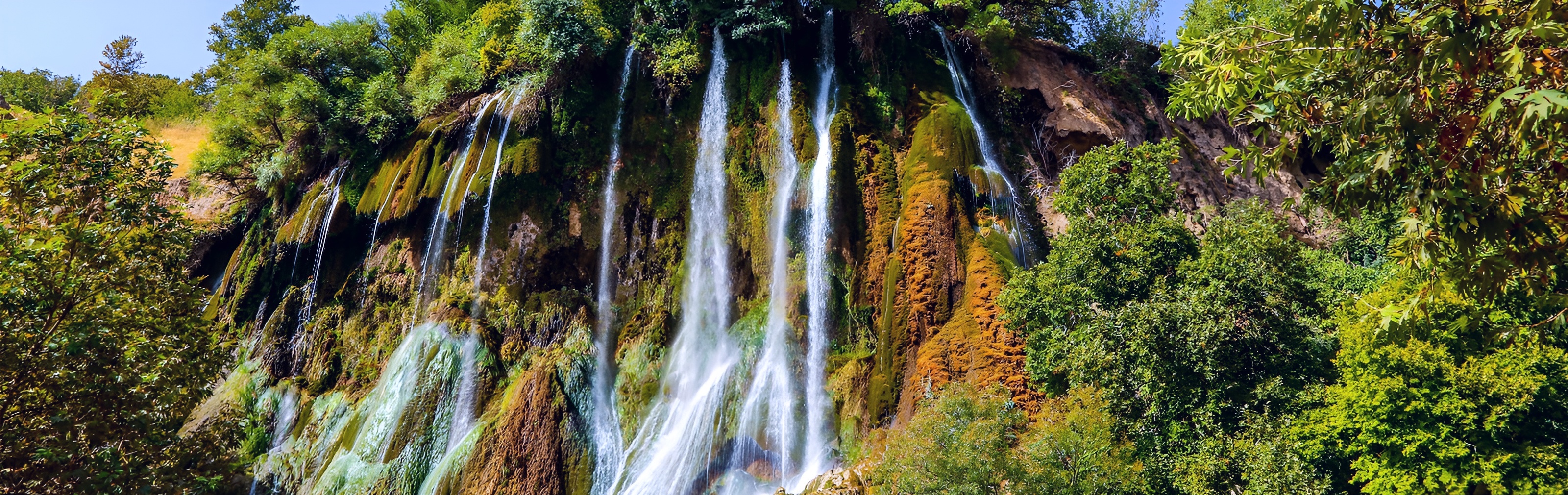 Bisheh Waterfall in Lorestan, Lorestan Tourist Attractions
