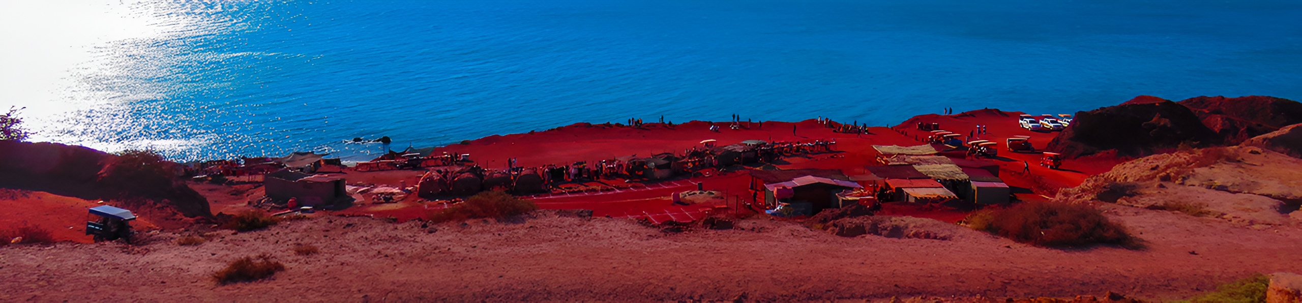 Red Beach, Hormozgan Tourist Attractions