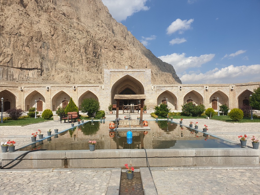 Caravanserai hotel in Iran