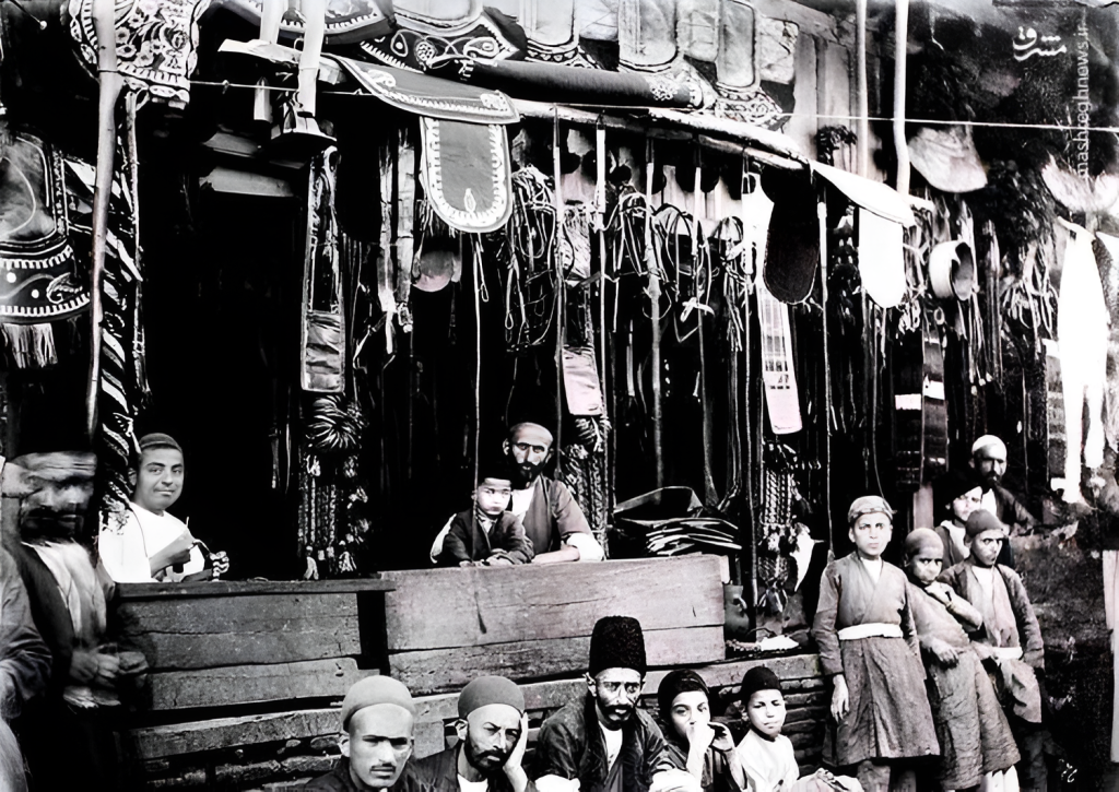 Rasht Grand Bazaar in Qajar era