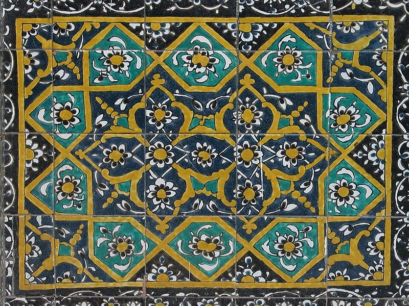 Urmia Sardar Mosque Tile