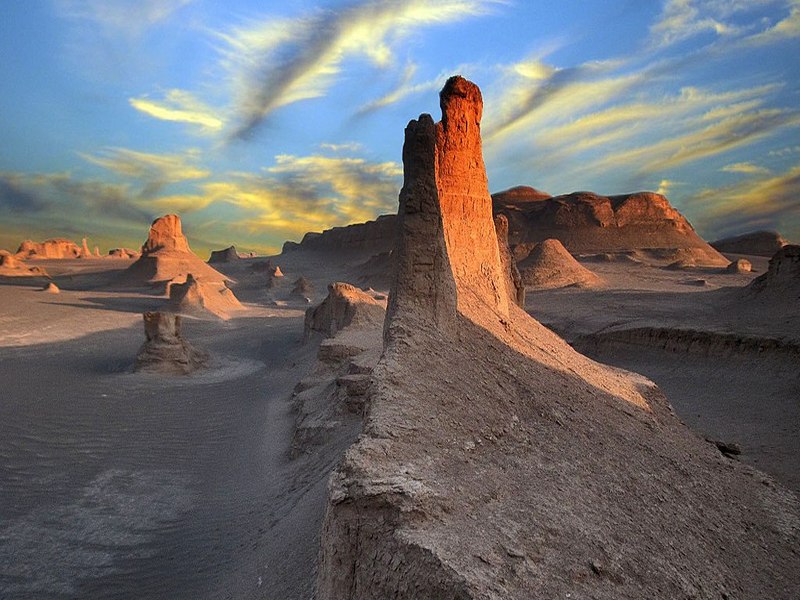 Kalut Shahdad Desert Top View