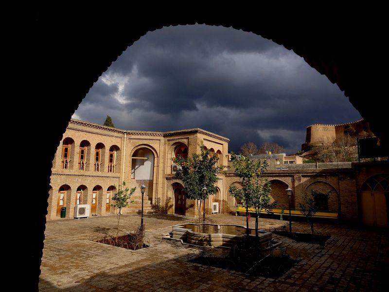 Akhond Abu Home Courtyard