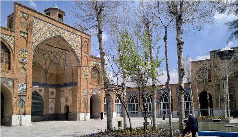 Jame' Mosque in KhoramAbad Entrance