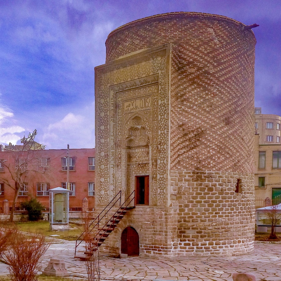 The Tower of Se Gonbad in Urmia