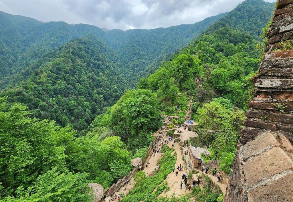 Northern Iran: Rudkhan Fortress in Gilan Province