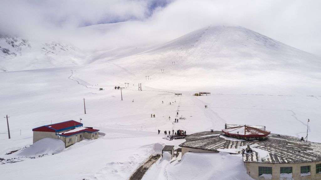 Sahand Ski Resort in Iran
