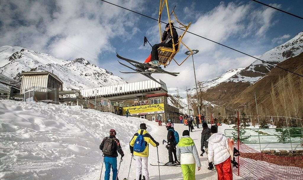 Darbandsar Ski Resort in Iran