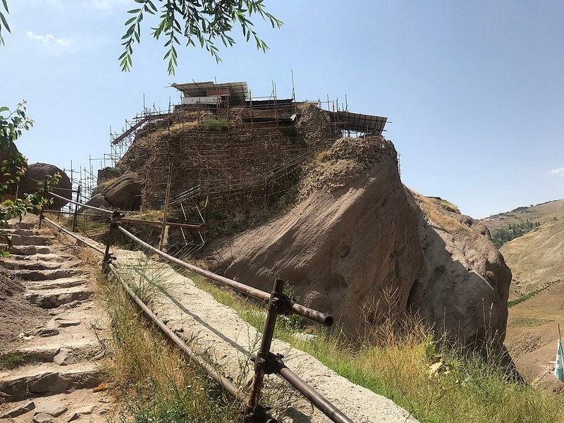 Alamut Castle East Stairs