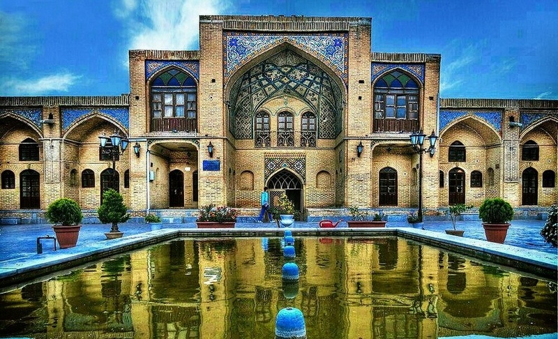 Emad o dolah Mosque Exterior Emad o dolah Mosque Exterior