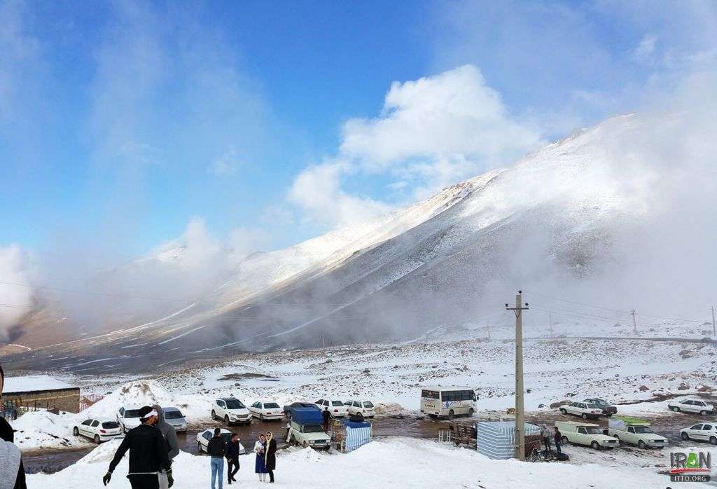 Sahand Ski Resort in Iran