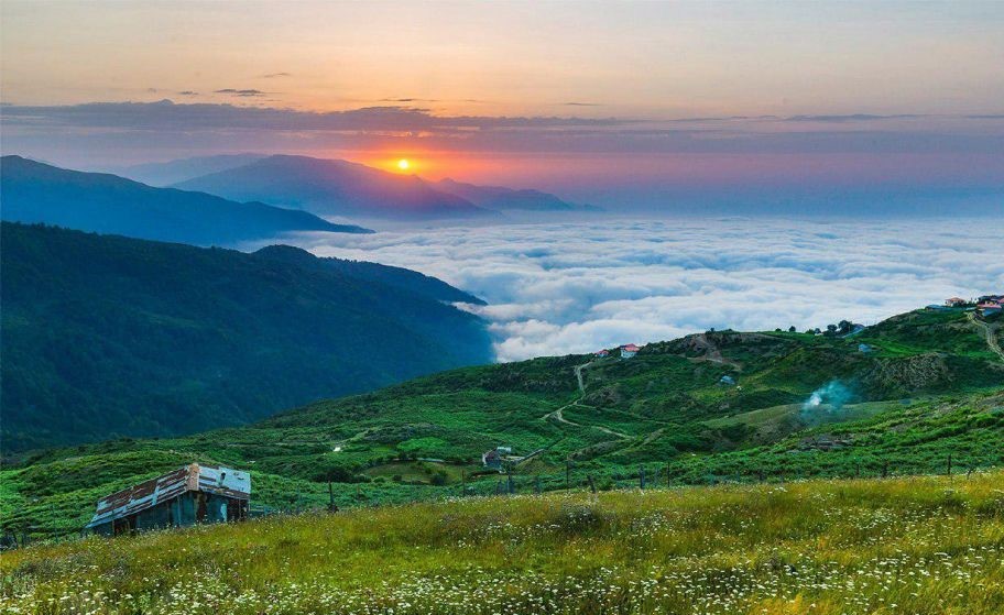 Northern Iran: Filband village in Mazandaran province