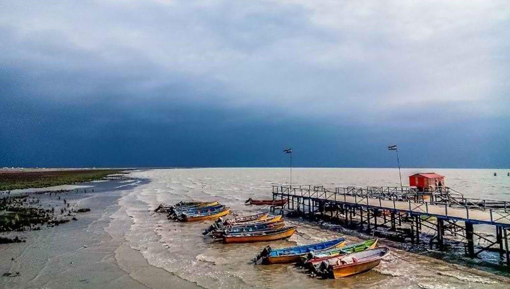 Golestan Province: Bandar-Torkamen Pier