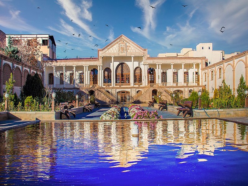 Qajar Museum Pond Qajar Museum Pond