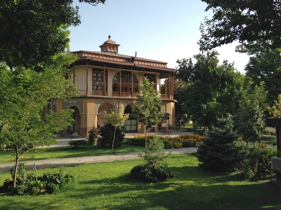 Chehel Sotoun Palace Qazvin Building Chehel Sotoun Palace Qazvin Building