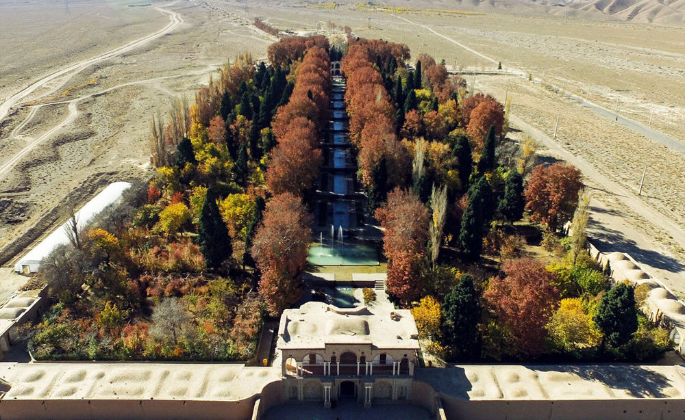Shahzadeh Mahan Garden Top View