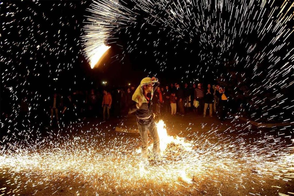 Mazandaran Province: Cheharshambe Suri Celebration