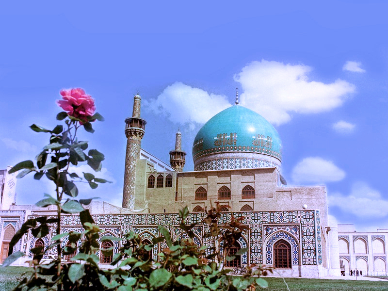 Goharshad Mosque Turquoise Dome