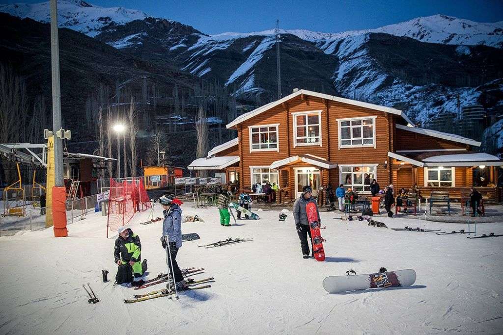 Darbandsar Ski Resort in Iran