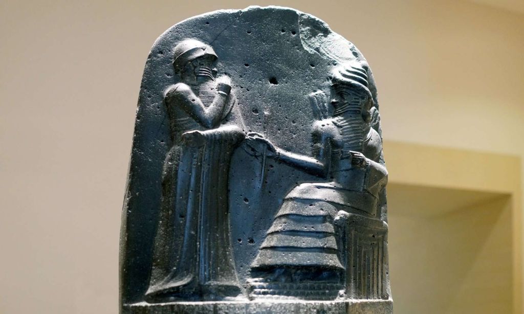 Art of the Ancient Near East: Stele of Hammurabi