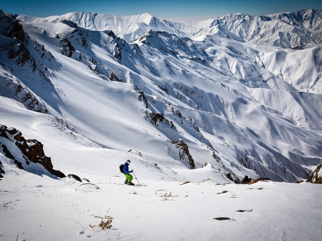 Dizin Ski Resort in Iran