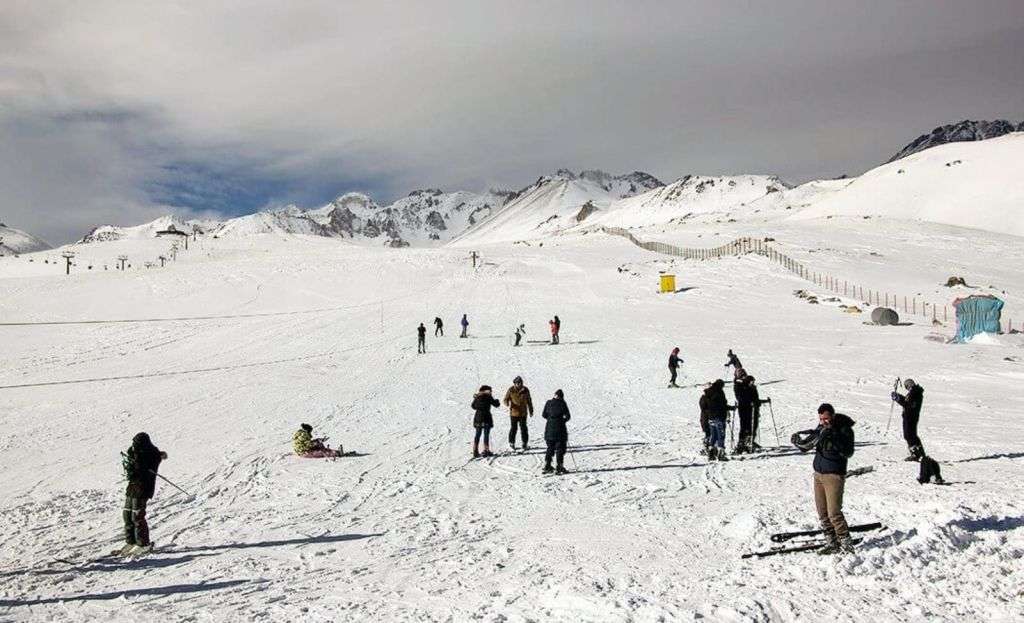 Sahand Ski Resort in Iran