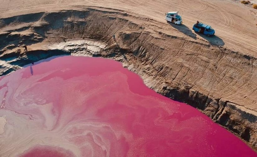 Golestan Province: Neftelij Volcano