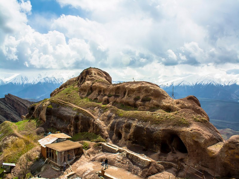 Alamut Castle Full View