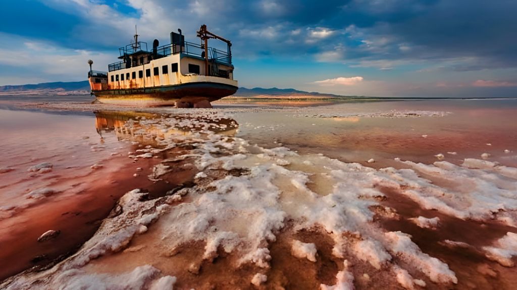Lake Urmia Ship
