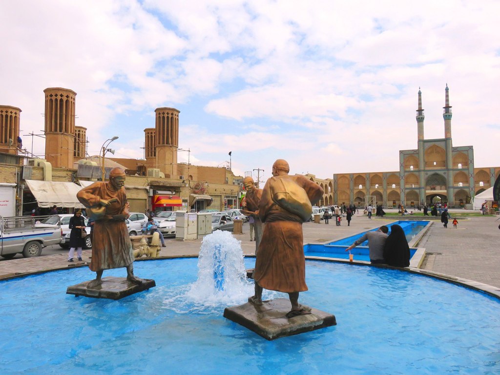 Amir Chaghmagh Complex Statues Amir Chaghmagh Complex Statues