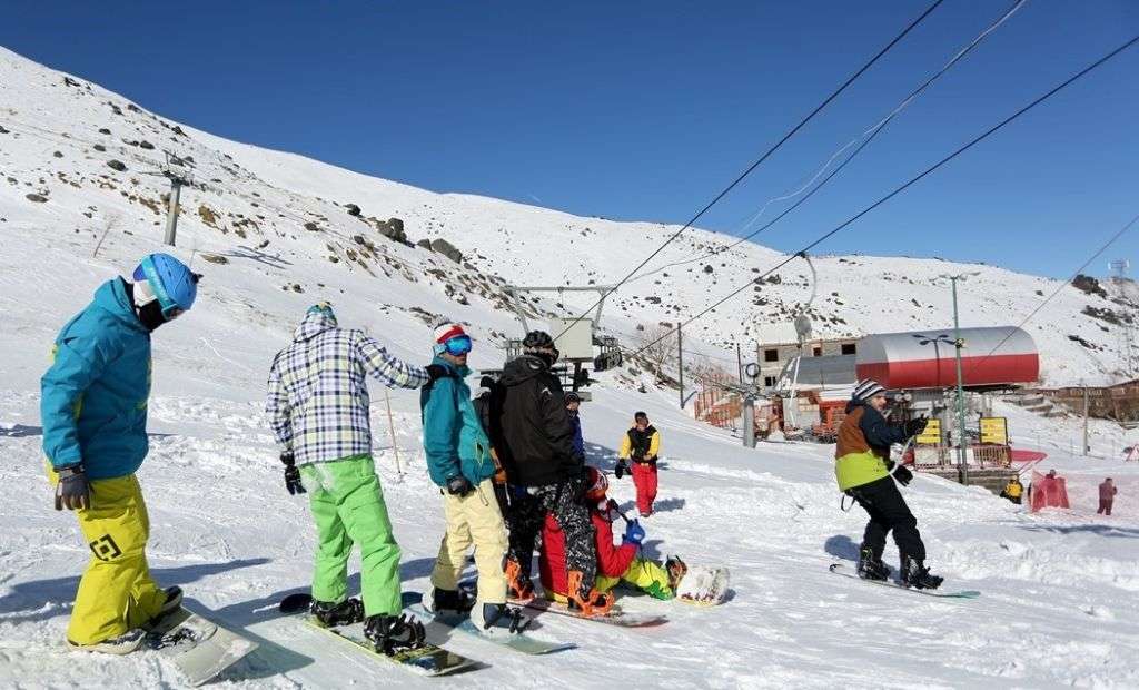 Tarik Darreh Ski Resort in Iran
