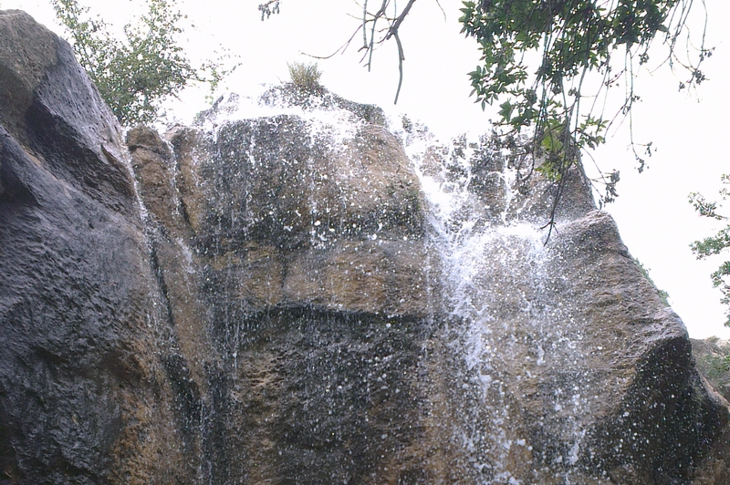 Cheshme Belghais Garden Waterfall