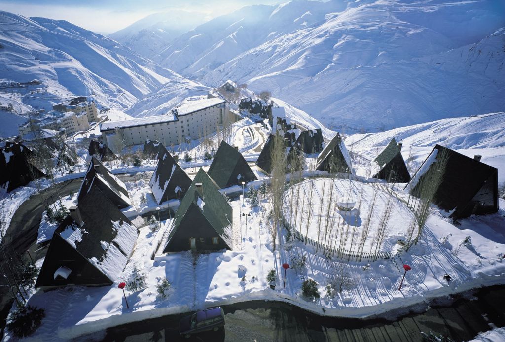 Shemshak Ski Resort in Iran