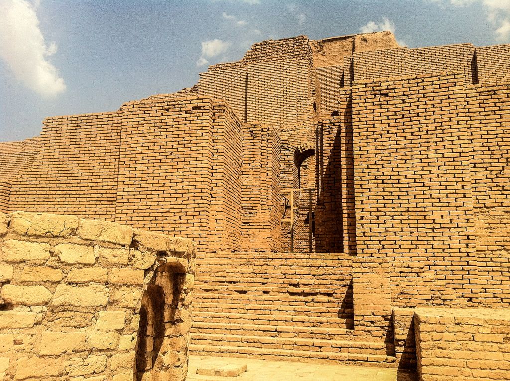 Chogha Zanbil Ziggurat Entrance Chogha Zanbil Ziggurat Entrance