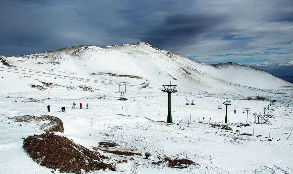 Alvares Ski Resort in Iran