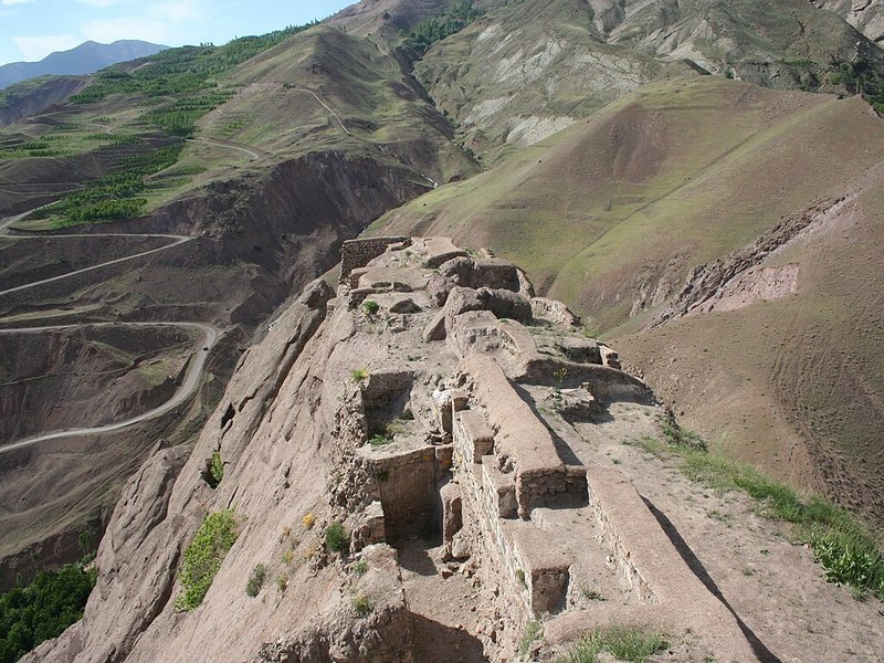 Alamut Castle Top View