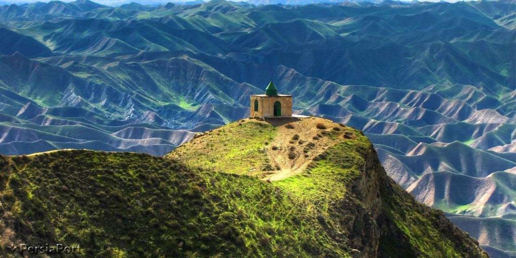 Northern Iran: Khalid Nabi Cemetery in Golestan Province