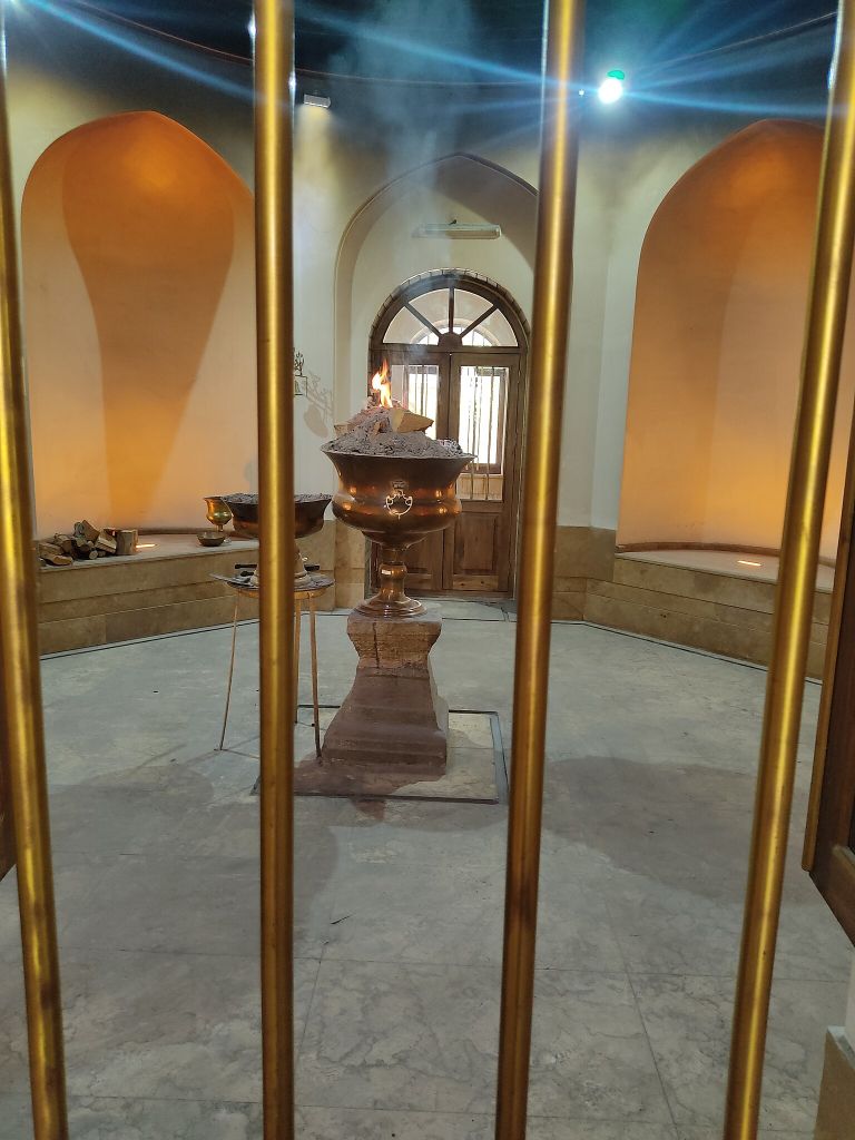 Fire Temple in Kerman Fire