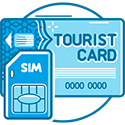 Debit card and SIM card